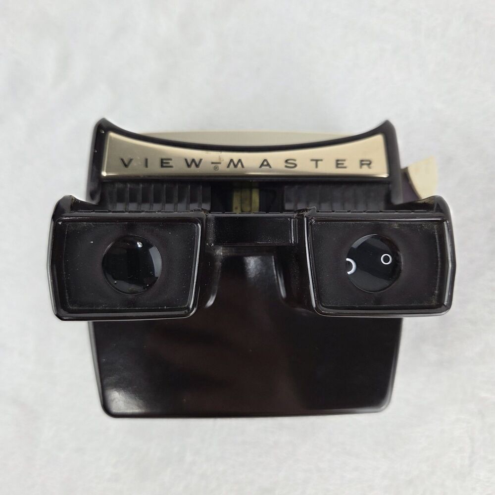 Vintage Sawyer's View-Master Lighted Stereo Viewer Black Tested Working